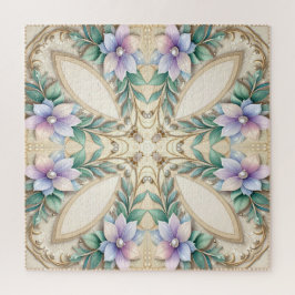 Decorative Floral Jigsaw Puzzle