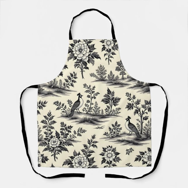 Decorative French toile pattern Schürze (Vorderseite)