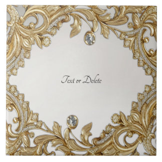 Decorative Gold Keramik Tile Fliese