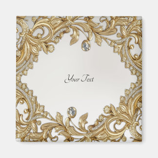 Decorative Gold Magnet