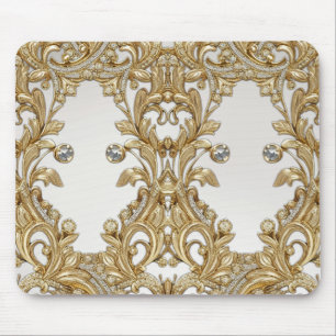 Decorative Gold Mousepad