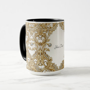 Decorative Gold-Tasse Tasse