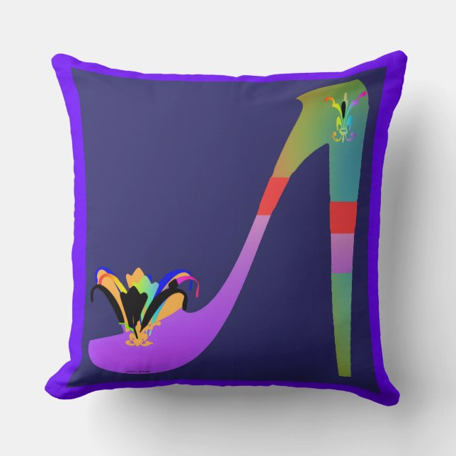 Decorative Ladies Slipper Kissen (Vorderseite)