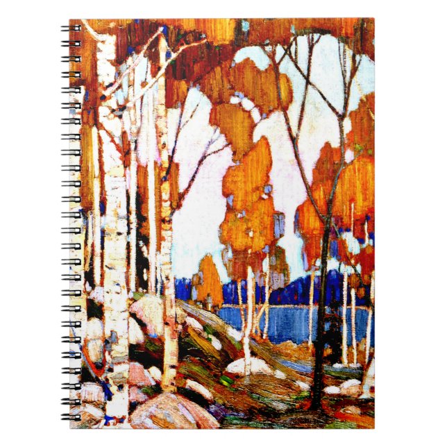 Decorative Landscape by Tom Thomson Notizblock (Vorderseite)