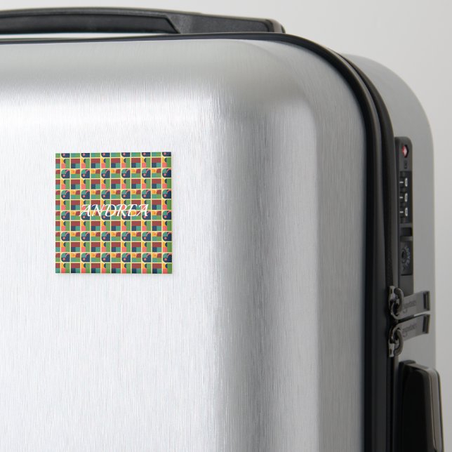 Decorative Magnet - Abstract Geometric Shapes (In Situ (Gepäck))