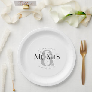Decorative Modern Wedding Mr. ID887 Pappteller