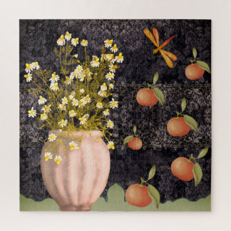 Decorative Moody Floral Puzzle