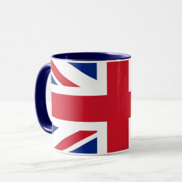 Decorative Mug with the Flag of England Tasse