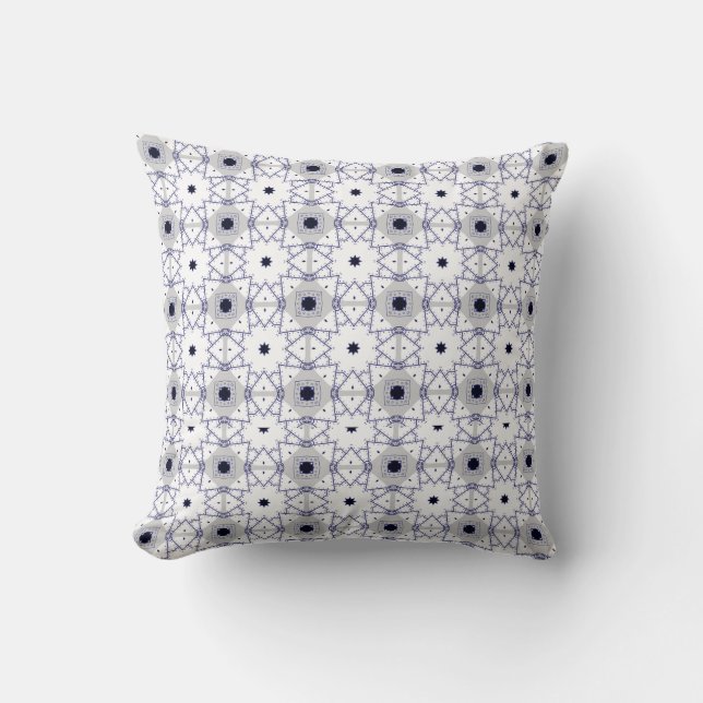 decorative pillow featuring a geometric pattern kissen (Vorderseite)