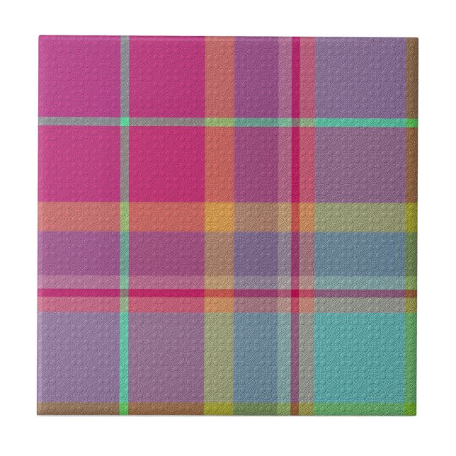  Decorative Plaid  Fliese (Vorderseite)