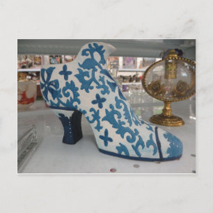 Decorative Schuhe Postkarte