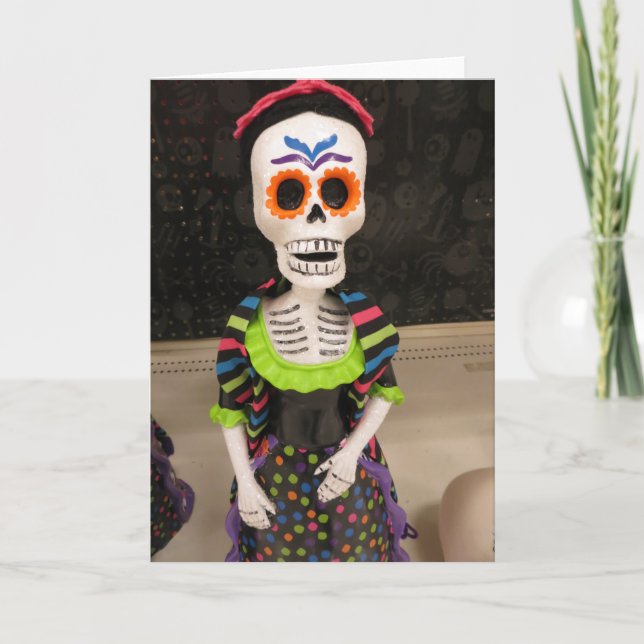 Decorative Skeleton Karte (Vorderseite)
