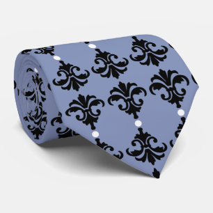 Decorative Verziert Damask Stripe Krawatte