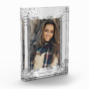 Decorative White & Silver Confetti - DIY Foto