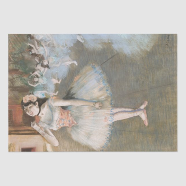 Decoupage Ballet The Star Wrapping Geschenk Seidenpapier (Vorderseite)