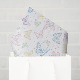 Decoupage Butterfly Geburtstagsdusche Hochzeit Seidenpapier