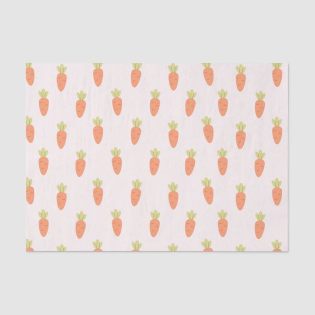 Decoupage Carrots Seidenpapier (Vorderseite)