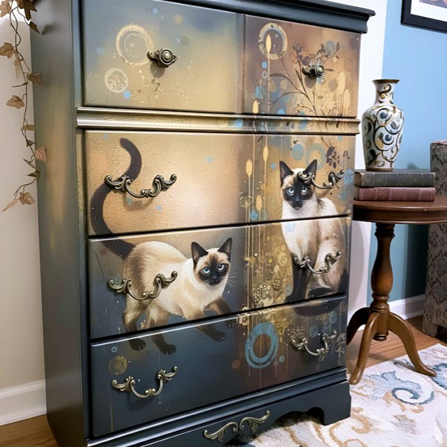 Decoupage Celestial Kitten Seidenpapier (Von Creator hochgeladen)