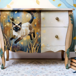 Decoupage Celestial Kitten Seidenpapier