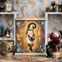 Decoupage Celestial Kitten Seidenpapier
