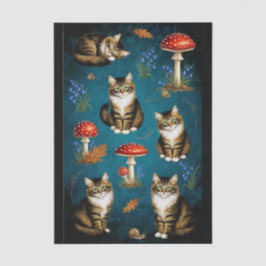 Decoupage Celestial Kitten Seidenpapier