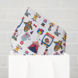 Decoupage Circus Geburtstagsparty Babydusche Seidenpapier
