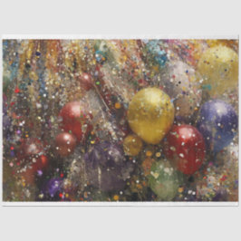 Decoupage Confetti Jubilee At The Big Top Circus Seidenpapier