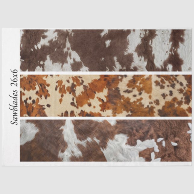 Decoupage Cowhide Rustic Handsaw Panel Designs  Seidenpapier (Vorderseite)