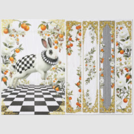 Decoupage Curious Wonderland Seidenpapier