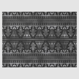 Decoupage der Silver und Black Art Seidenpapier