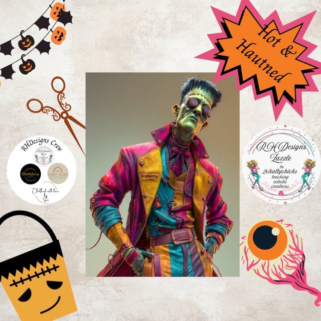 Decoupage Fonze Monster Glow UP HOT & Spuk Seidenpapier (Von Creator hochgeladen)