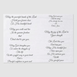 Decoupage Gebets-Seidenpapier Seidenpapier