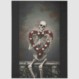 Decoupage Gothic Rose Queen – Dark Romantic Art Seidenpapier