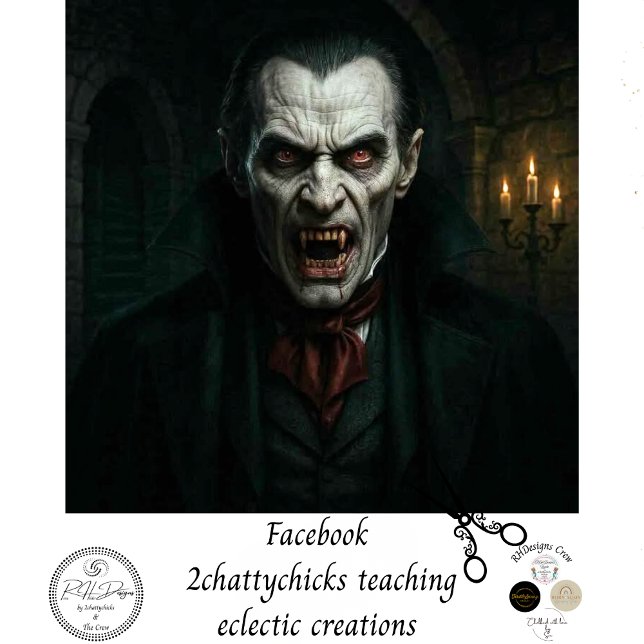 Decoupage Gothic Vampire Art Seidenpapier (Von Creator hochgeladen)