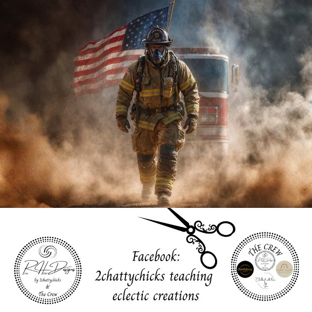 Découpage Heldenhafter Feuerwehrmann Retter Seidenpapier (Von Creator hochgeladen)