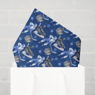Decoupage Ice Hockey Geburtstagsparty Seidenpapier