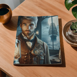 Decoupage Lighthouse Keeper Steampunk Viktorianisc Seidenpapier