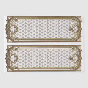 Decoupage Lilie Seidenpapier