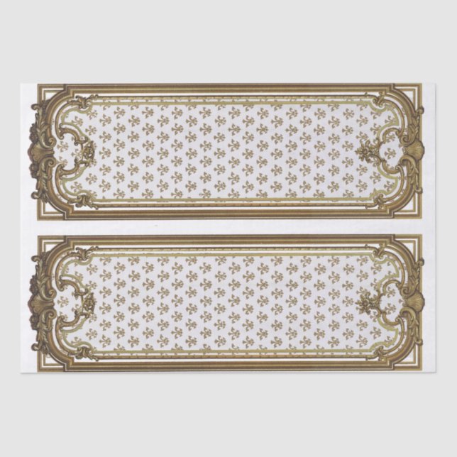 Decoupage Lilie Seidenpapier (Vorderseite)