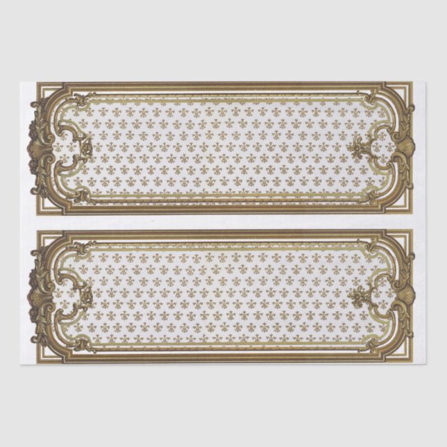 Decoupage Lilie Seidenpapier (Vorderseite)