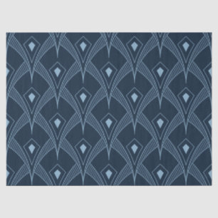 Decoupage mit Seidenpapier - Geometrischer Art Dec