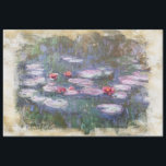 ** Decoupage Monet Lily Pond Floral Vintag AR23  Seidenpapier<br><div class="desc">Energetisch Enhanced Classic Art - Elegante florale Aquarellmalerei Künstlerische Einzigartige Kreative Moderne und Romantische Decoupage Monet Lily Pond Floral Vintag mit Imitate Grunge Hintergrund Abstrakt Altes Aussehen DECOUPAGE TISSUE PAPER (SEARCH AR23 für ähnliche Entwürfe) Das ist ein feminines Chic Girly Design. Dieses Design ist romantisch Viktorianische Vintag Rustikale Weibchen Girly...</div>