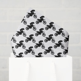Decoupage Motocross Geburtstagsparty Seidenpapier