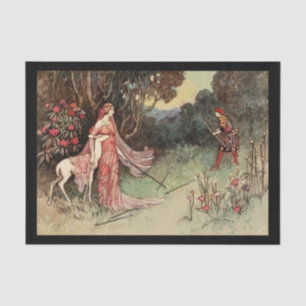 Decoupage Paper 10"x15" - Arthur Rackham 3 Seidenpapier