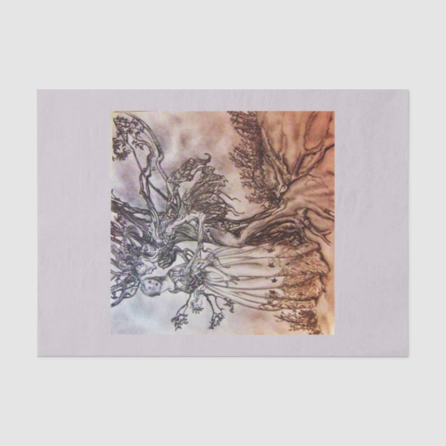 Decoupage Paper 10"x15" - Arthur Rackham 7 Seidenpapier (Vorderseite)