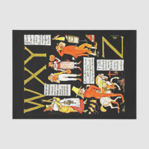 Decoupage Paper 10"x15" - Walter Crane 18 Seidenpapier
