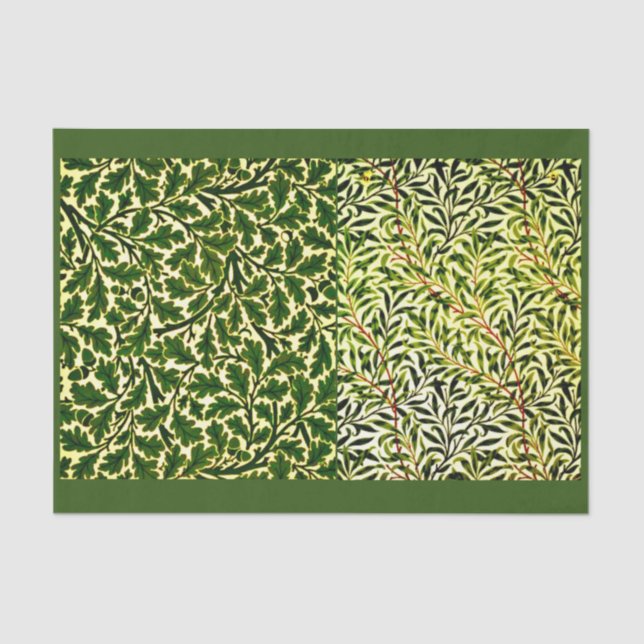 Decoupage Paper 10"x15" - William Morris 15 Seidenpapier (Vorderseite)