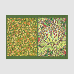 Decoupage Paper 10"x15" - William Morris 17 Seidenpapier