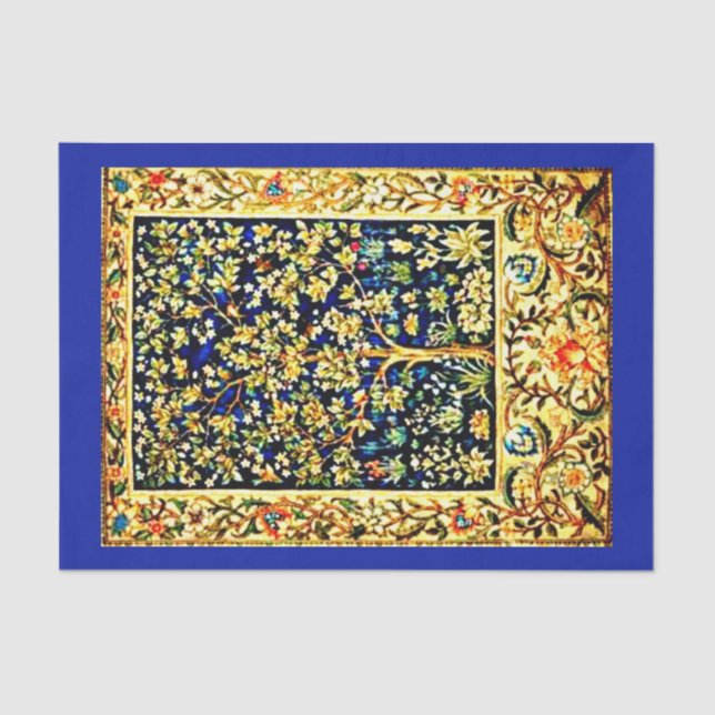 Decoupage Paper 10"x15" - William Morris 7 Seidenpapier (Vorderseite)