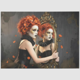 Decoupage Poetic Gothic Motifs  Seidenpapier